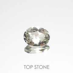 シリマナイト(宝石名シリマナイト)インド産 1.30ct 識別済[221018465]8x6.1mm前後