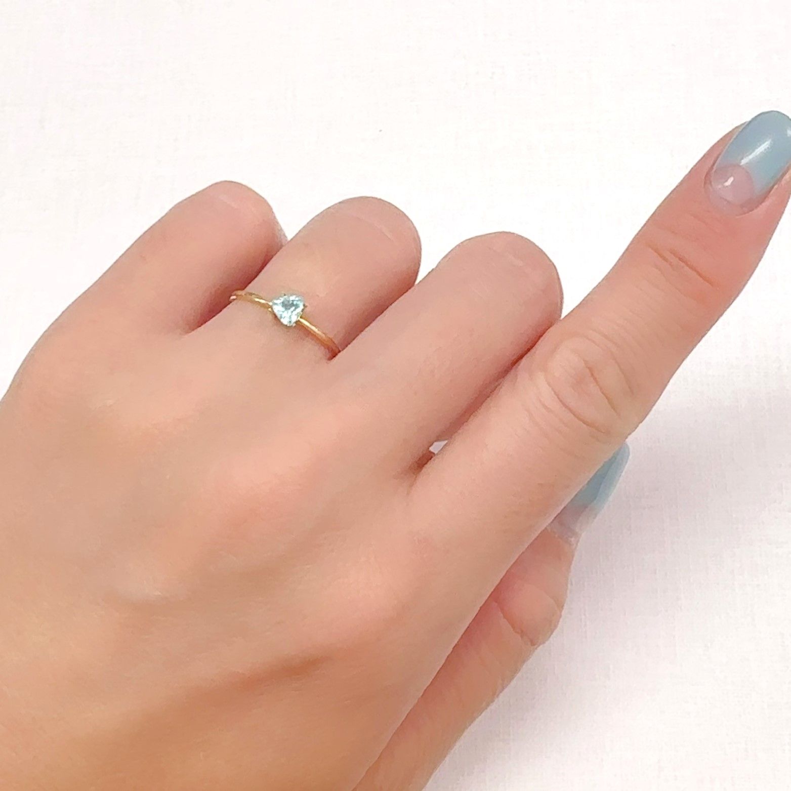 パライバトルマリン ブラジル・キントス鉱山産 0.27ct[240928724]4.3x4.3mm前後