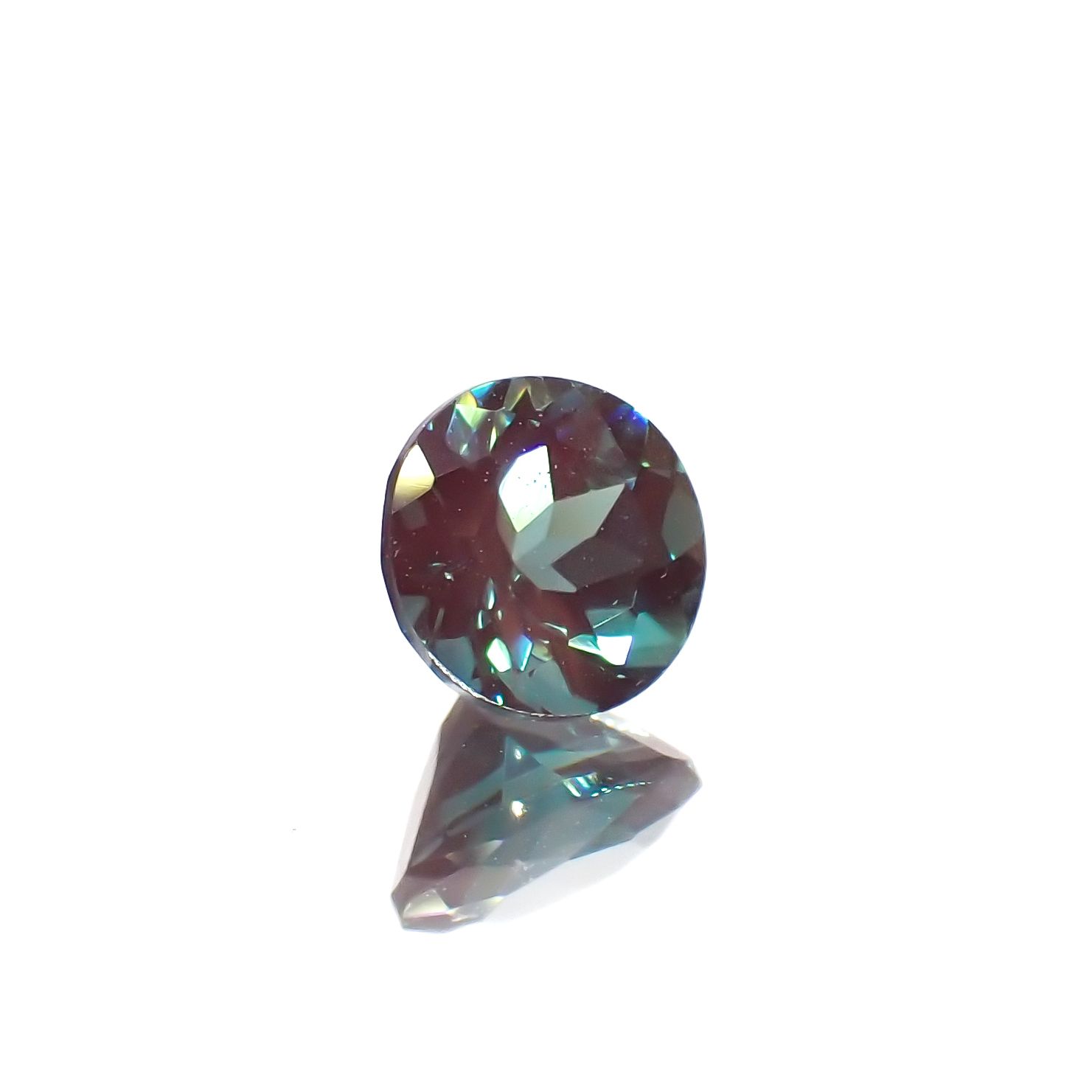 カラーチェンジアンデシン モンゴル産 0.45ct[230421465]4.8x4.8mm前後