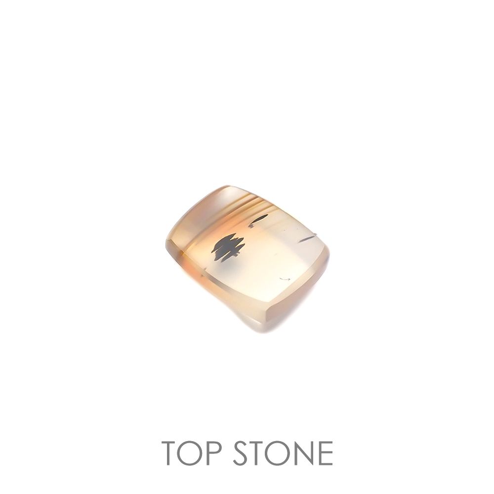 モンタナアゲート アメリカ・モンタナ州産 1.94ct[220716777]8.9x7.3mm前後