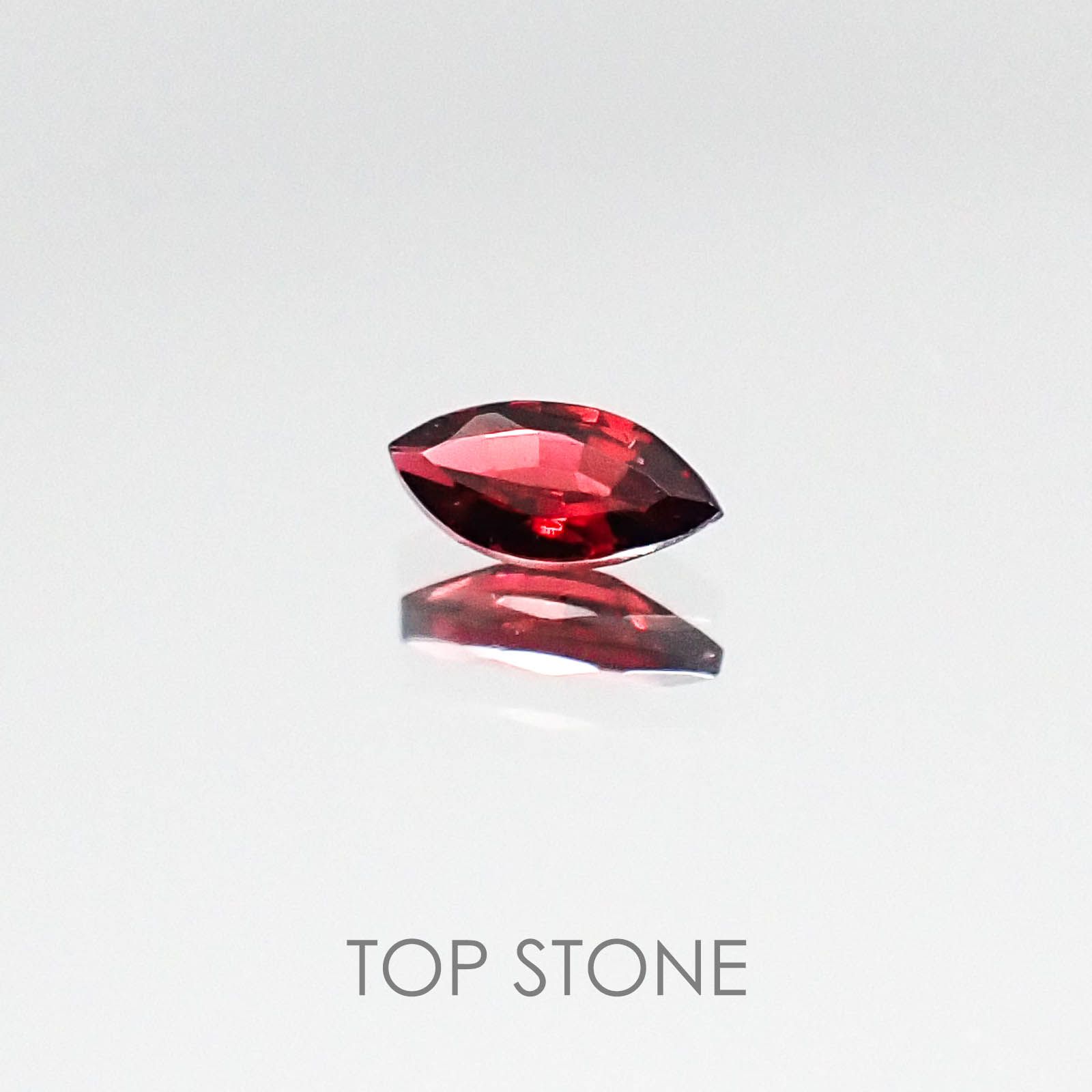 レッドスピネル タンザニア産 ルース 0.15ct[20073920]5.1×2.5mm前後