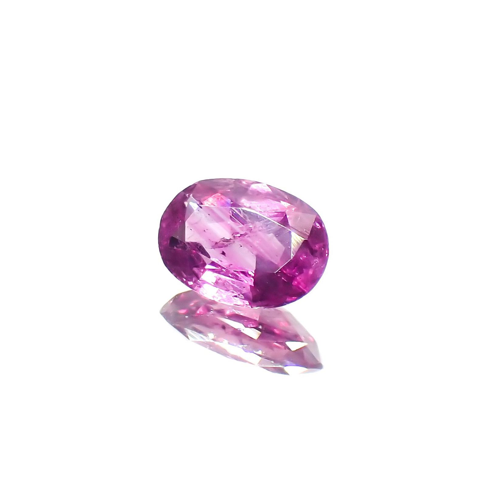パープルサファイア パキスタン・カシミール産 0.52ct[230119879]6x4.1mm前後