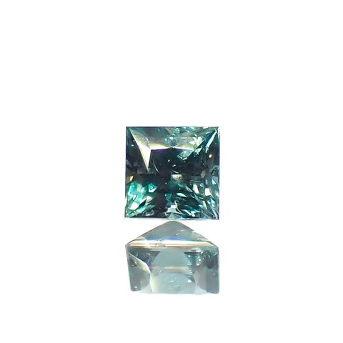◇プリンセスカット◇アレキサンドライト ブラジル産 0.14ct[230522057]2.7x2.7mm前後