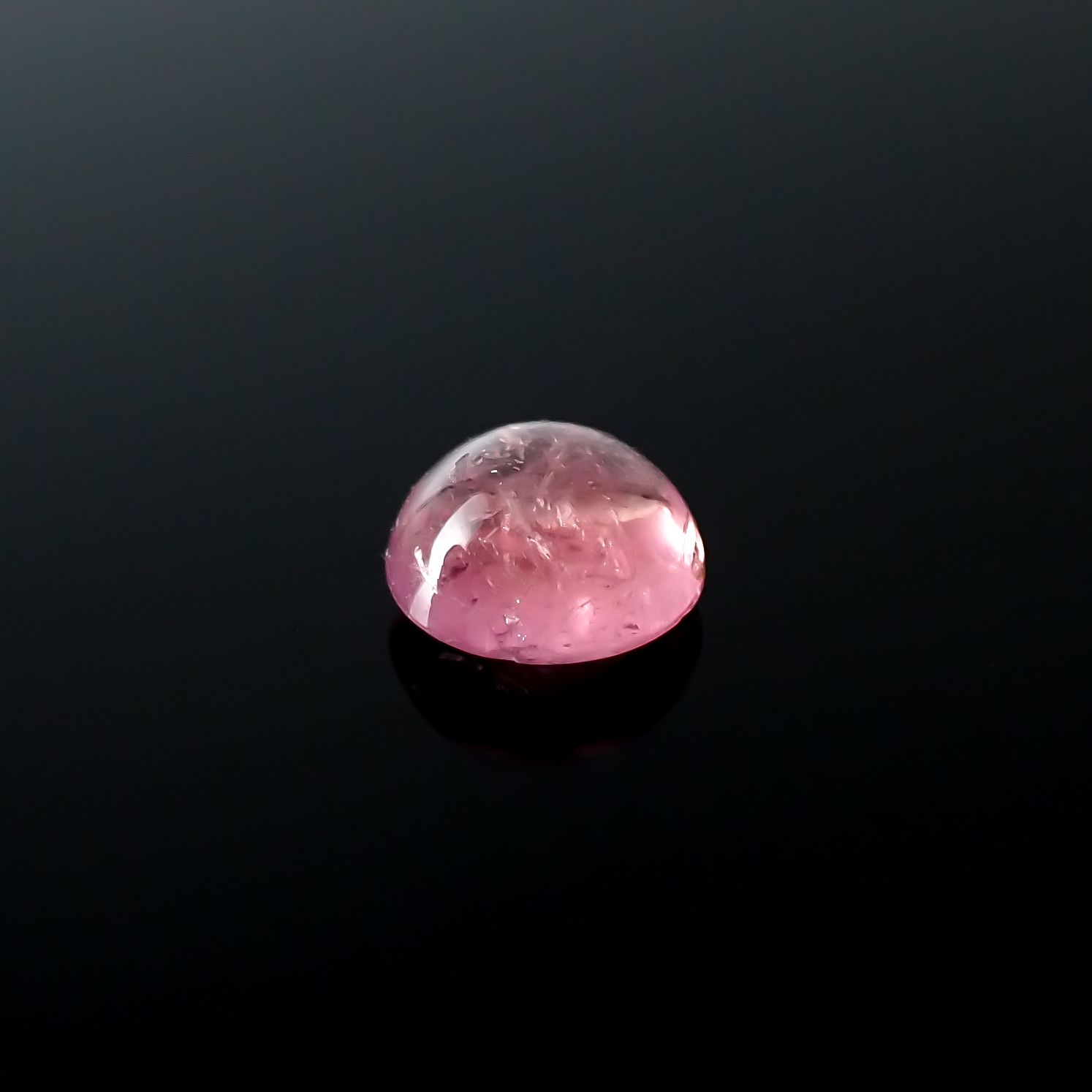ペツォッタイト(ラズベリル)(宝石名ペツォッタイト)マダガスカル産 0.526ct ソ付(彩珠)[240226148]4.9x4.9mm前後