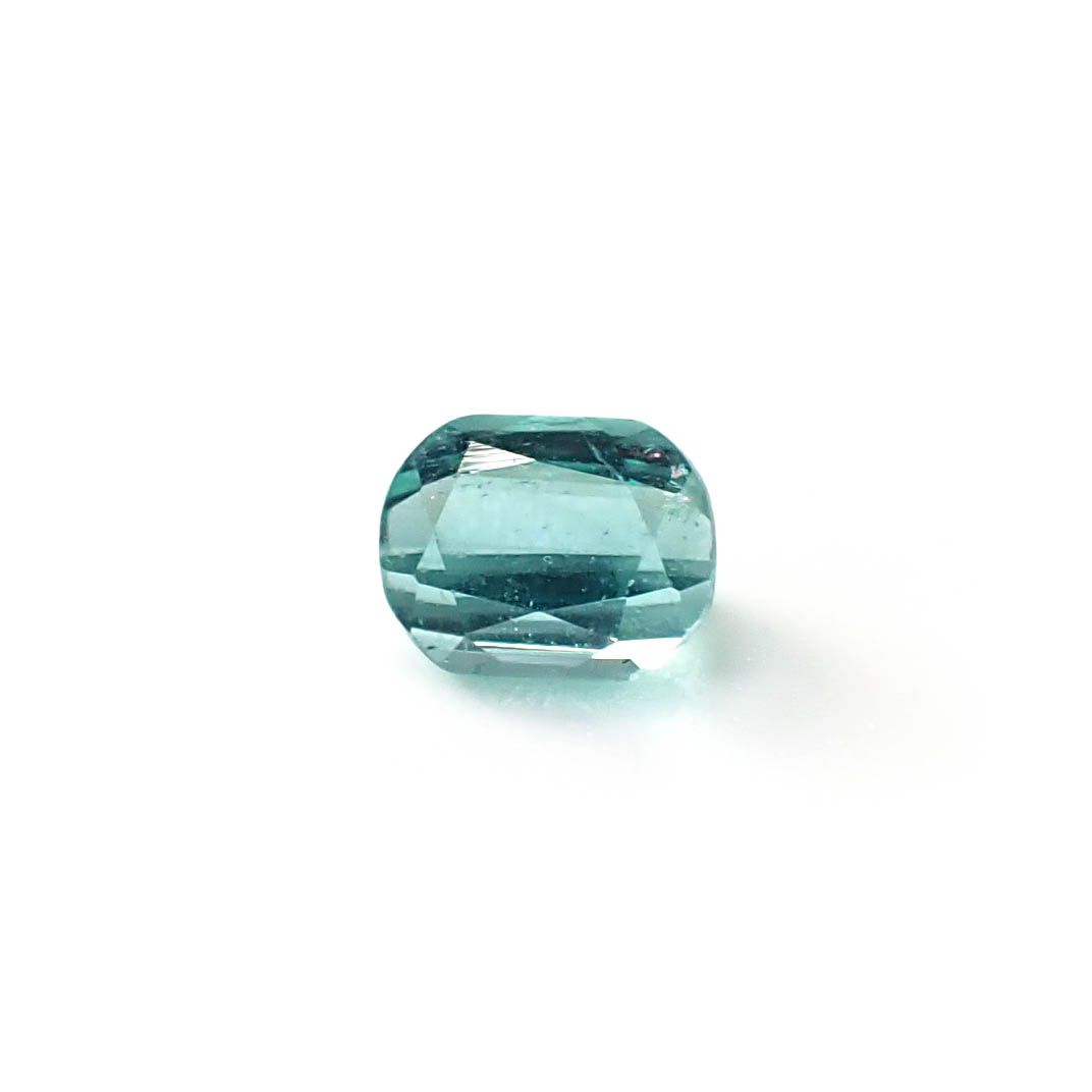 ミントトルマリン アフガニスタン産 0.38ct / 4.6x3.7mm前後 [251031207]