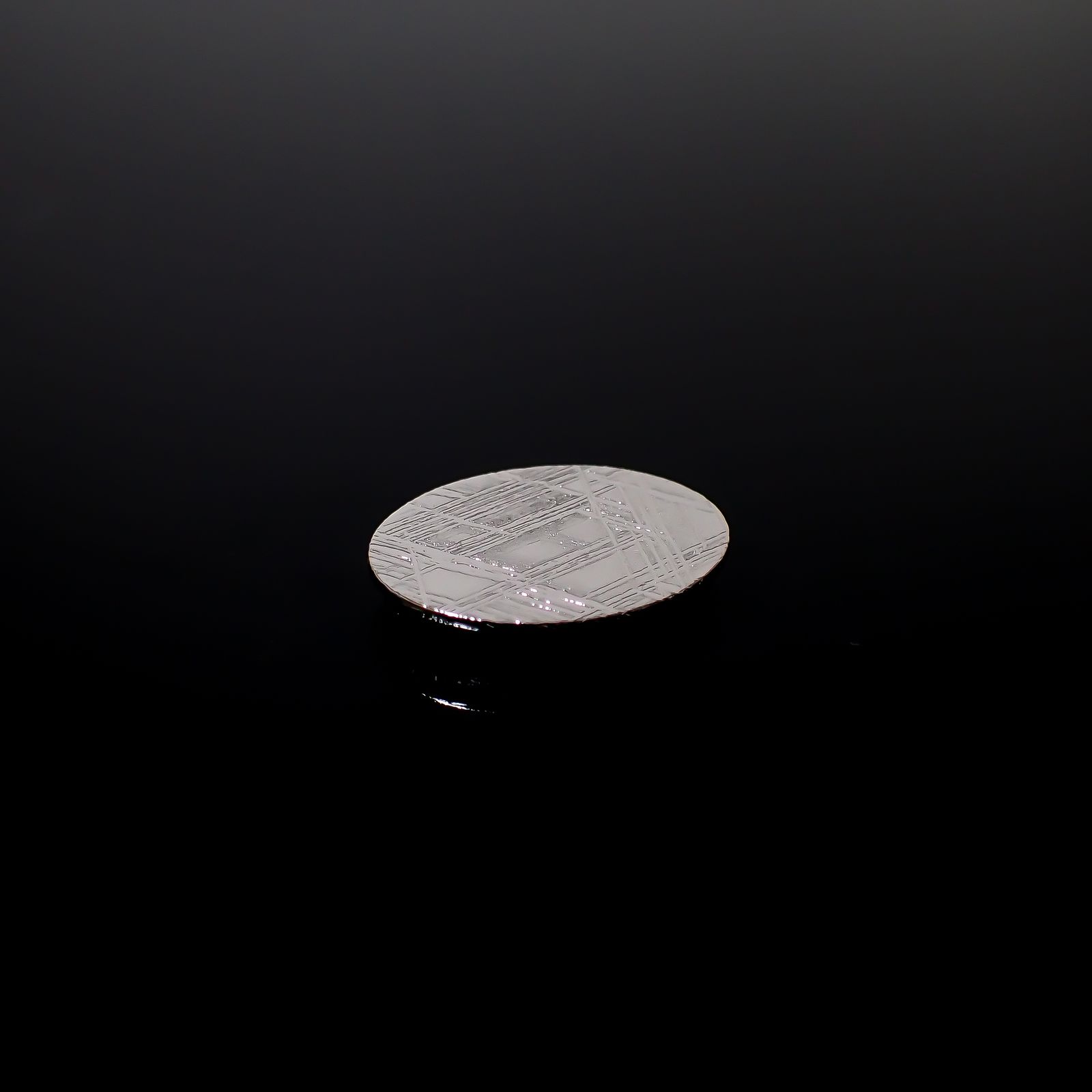 ムオニナルスタ隕石 発見地:スウェーデン 20.29ct[240125768]19.7x14.7mm前後