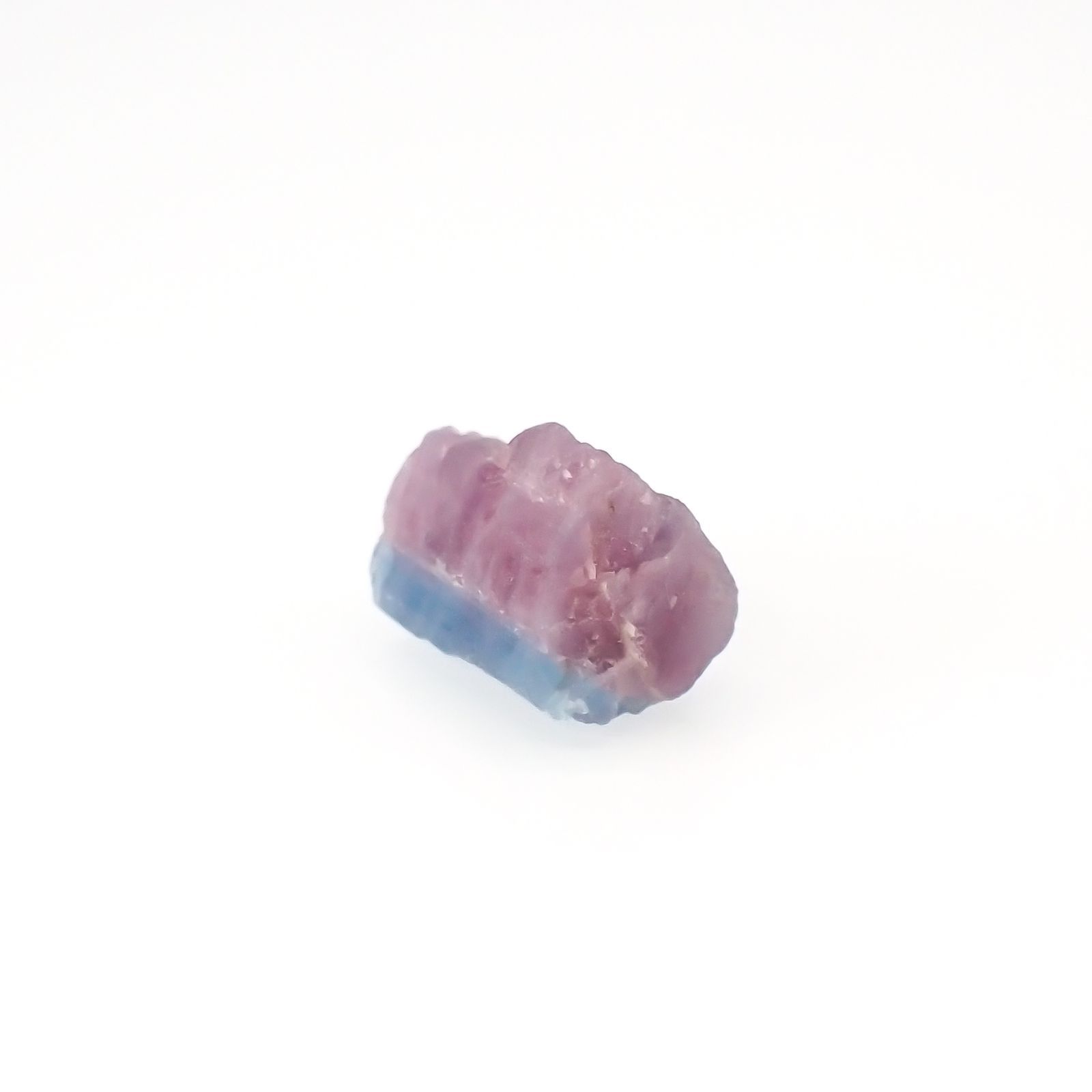 バイカラーパライバトルマリン 原石 ブラジル産 2.71ct[220516007]9.1x7.1mm前後
