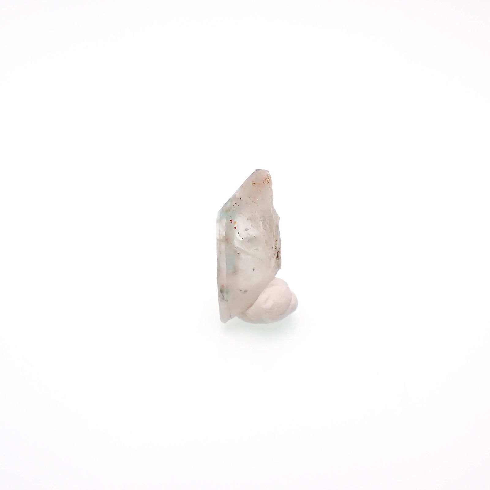 アホイト 原石(宝石名アホイト イン クォーツ)南アフリカ・メッシーナ鉱山産 9.10ct 識別済[230522036]22x9mm前後