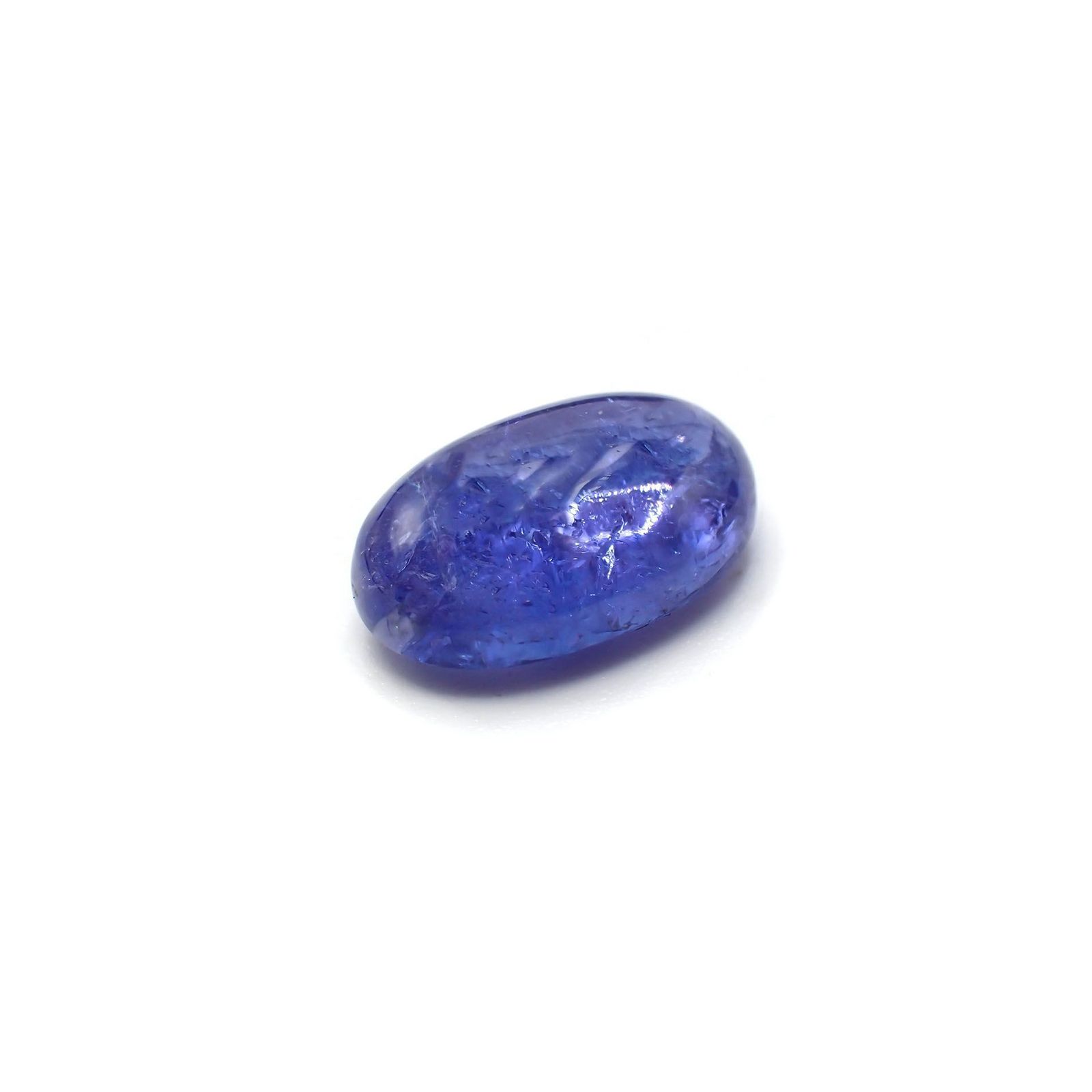 タンザナイト(宝石名タンザナイト)タンザニア産 識別済 9.06ct / 15.3x10.1mm前後 [231124272]
