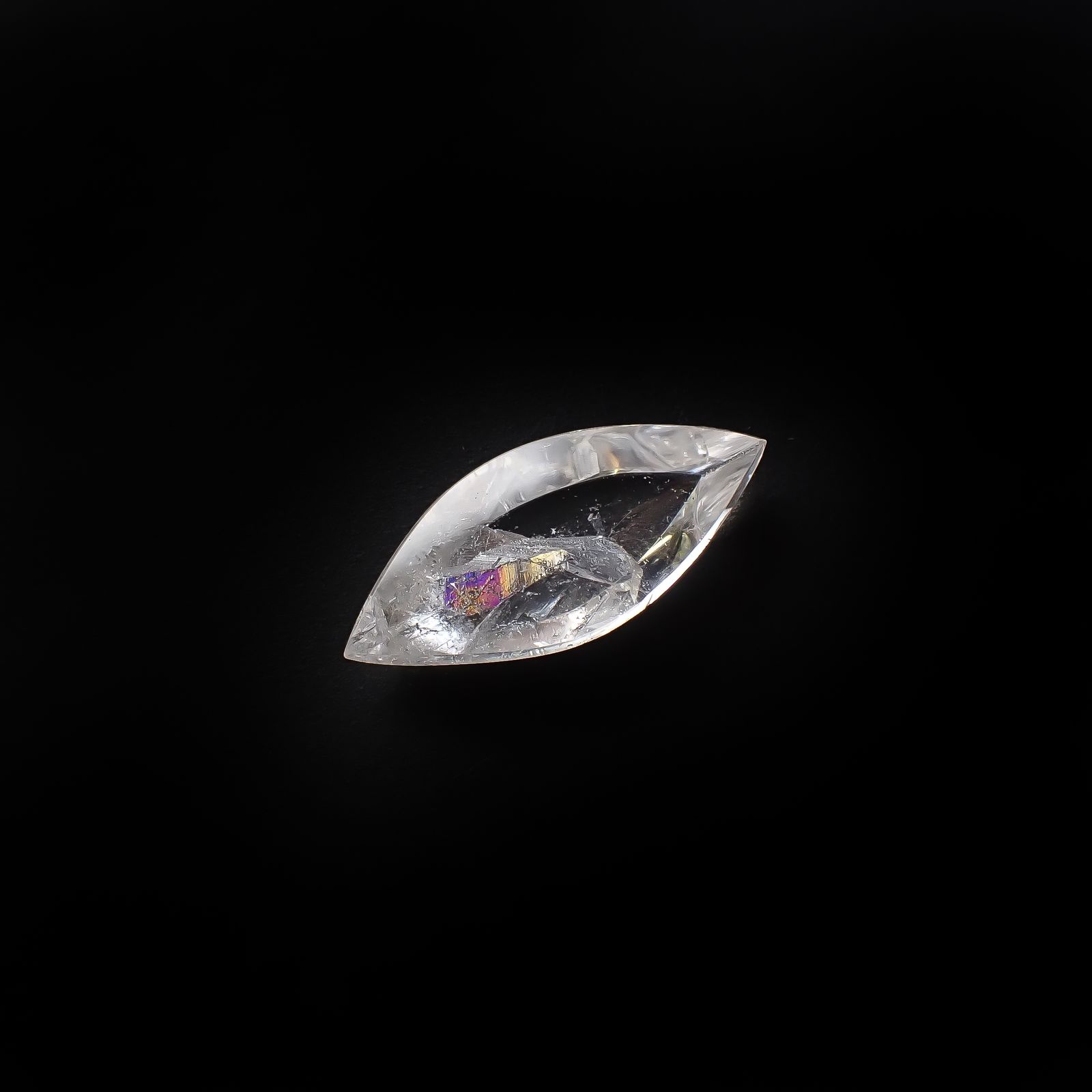 マニフェストインクォーツ ブラジル産 11.66ct[240527424]27x11.7mm前後