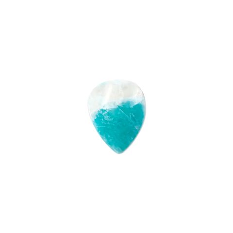 マトリックスアマゾナイト(アマゾナイトインクォーツ/フェルドスパー) ブラジル産 3.86ct[240226334]17.9x13.6mm前後