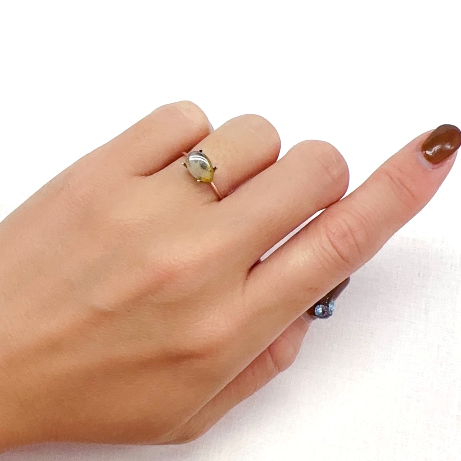 デンドリチッククォーツ ブラジル産 1.73ct[231024031]8.9x5.8mm前後