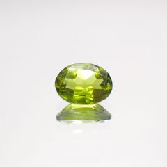 ベスビアナイト(宝石名アイドクレース)ケニア産 1.17ct 識別済[220115518]7.6x5.6mm前後