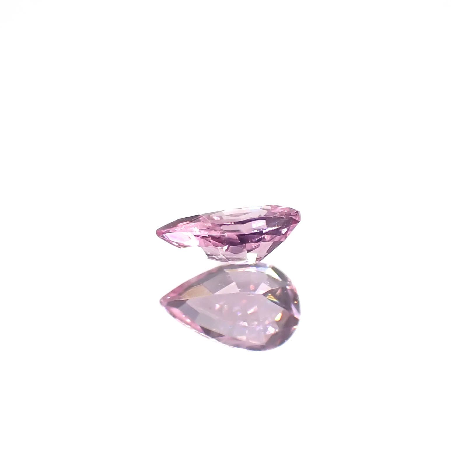 ネオンピンクサファイア スリランカ産 0.19ct[240226303]4.6x3mm前後