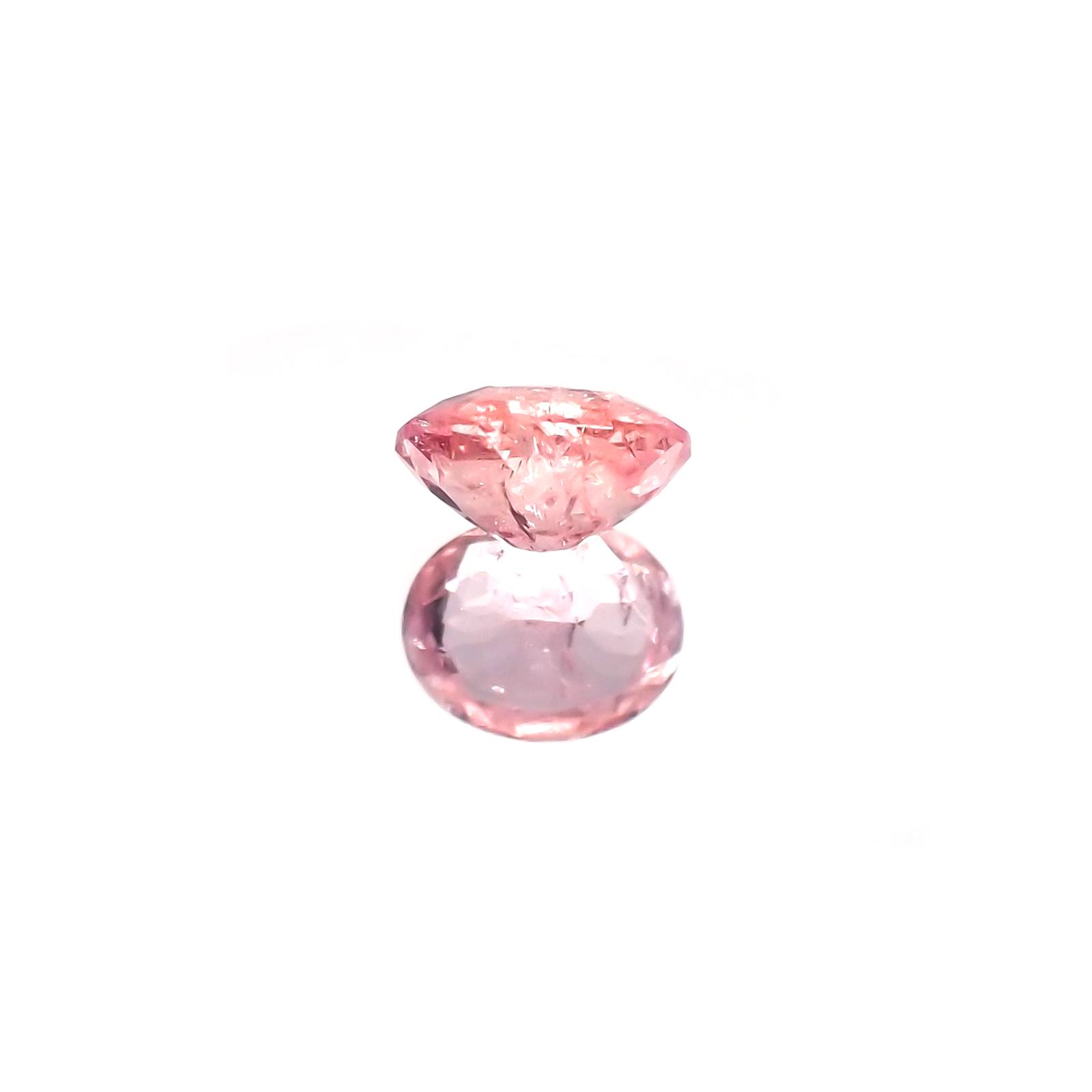 ペツォッタイト(ラズベリル)(宝石名ペツォッタイト) マダガスカル産 0.355ct ソ付(彩珠)[210611205]5.1×4mm前後
