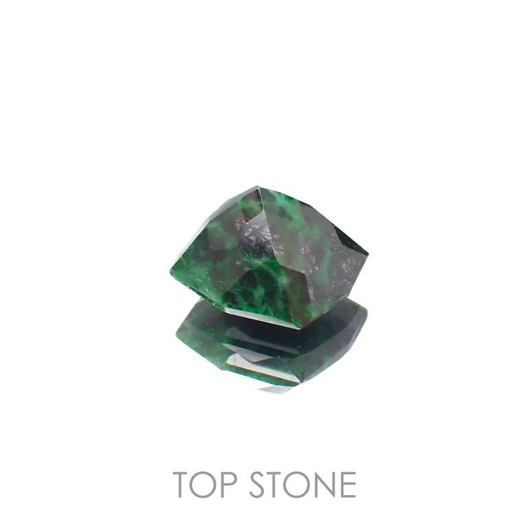 ◇カスタムカット◇モーシッシ ビルマ産 2.45ct[220717075]8.6x7.9mm前後