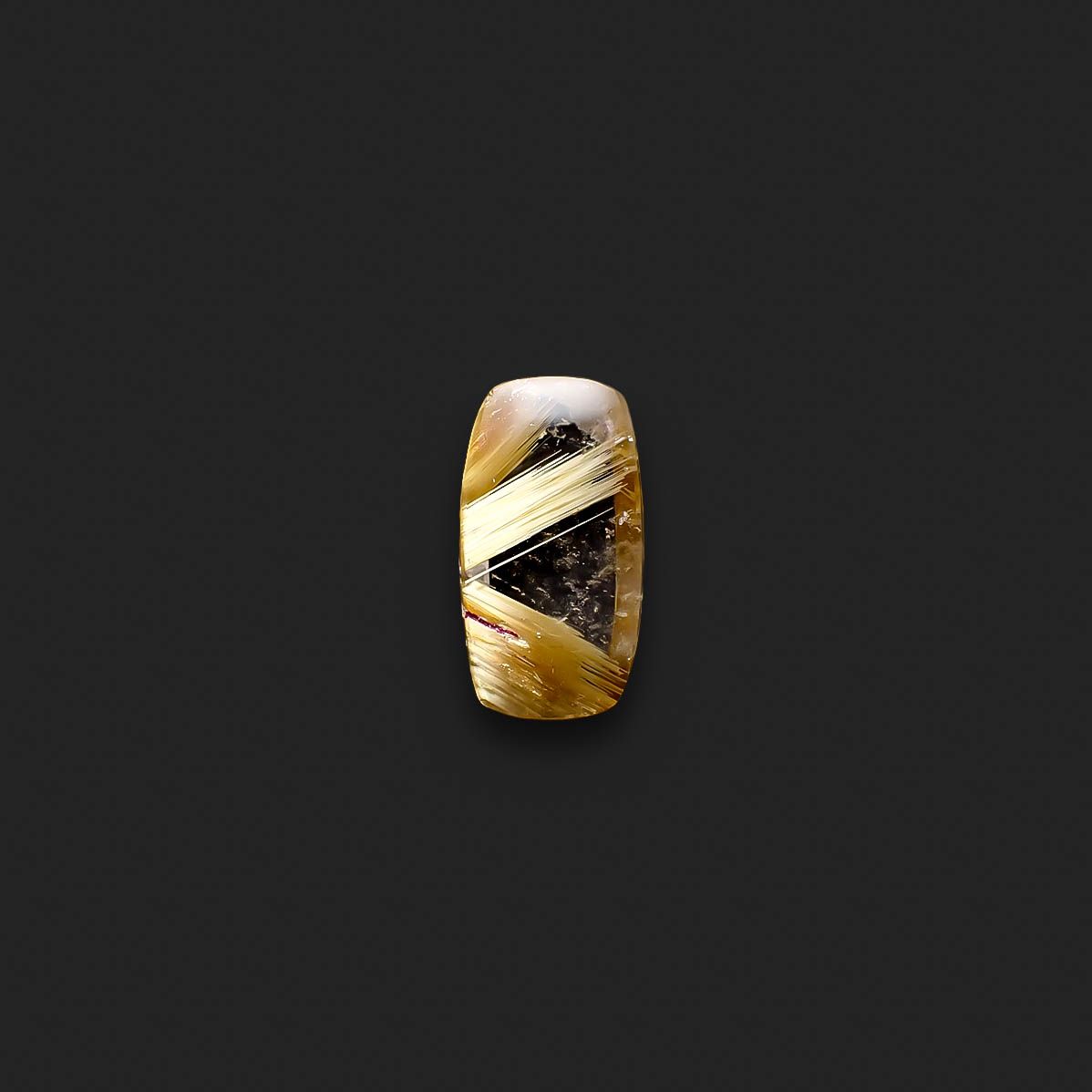 タイチンルチルクオーツ ブラジル産 5.22ct[240427323]16.2x8.5mm前後