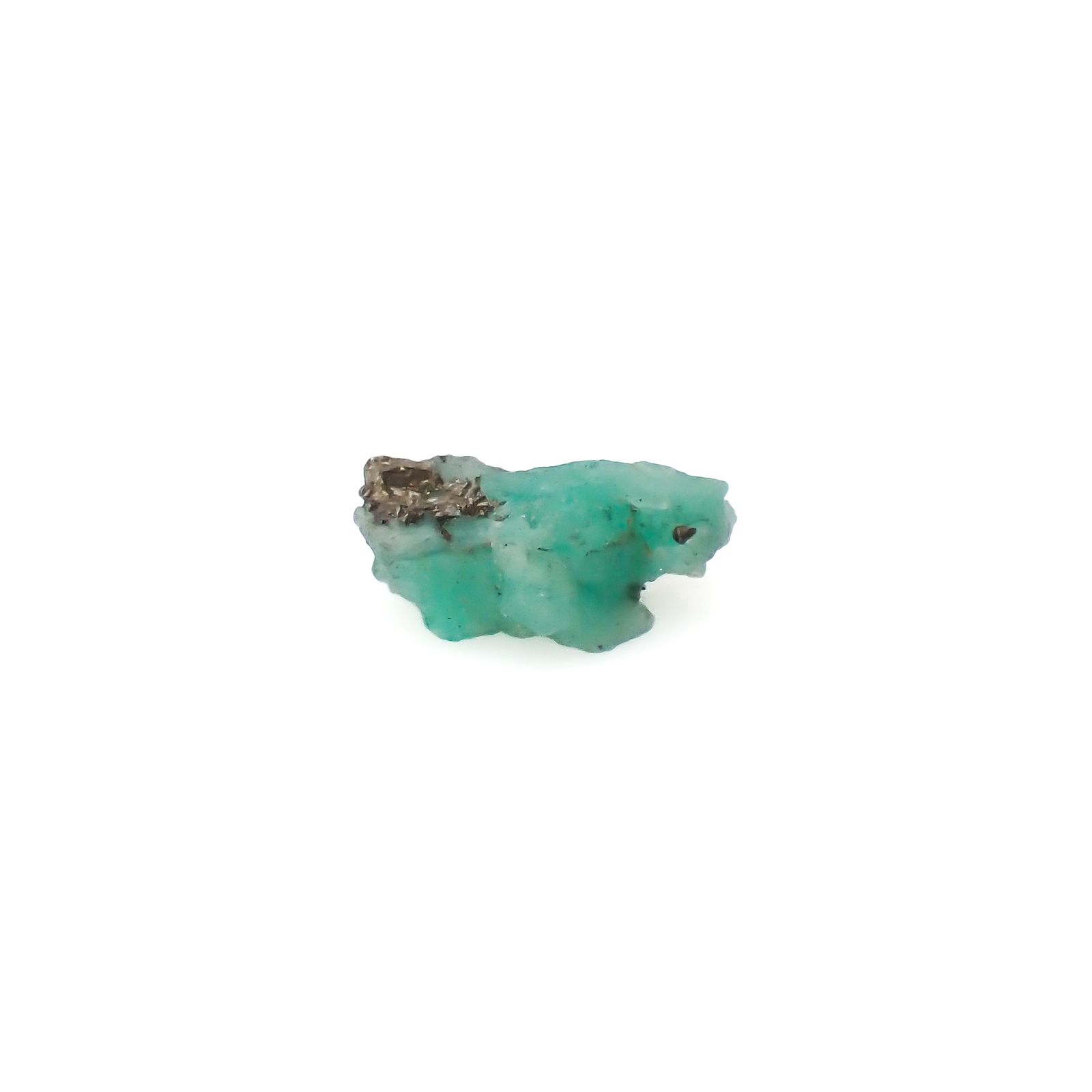 エメラルド 原石 コロンビア産 3.75ct[240427241]12.5x9mm前後