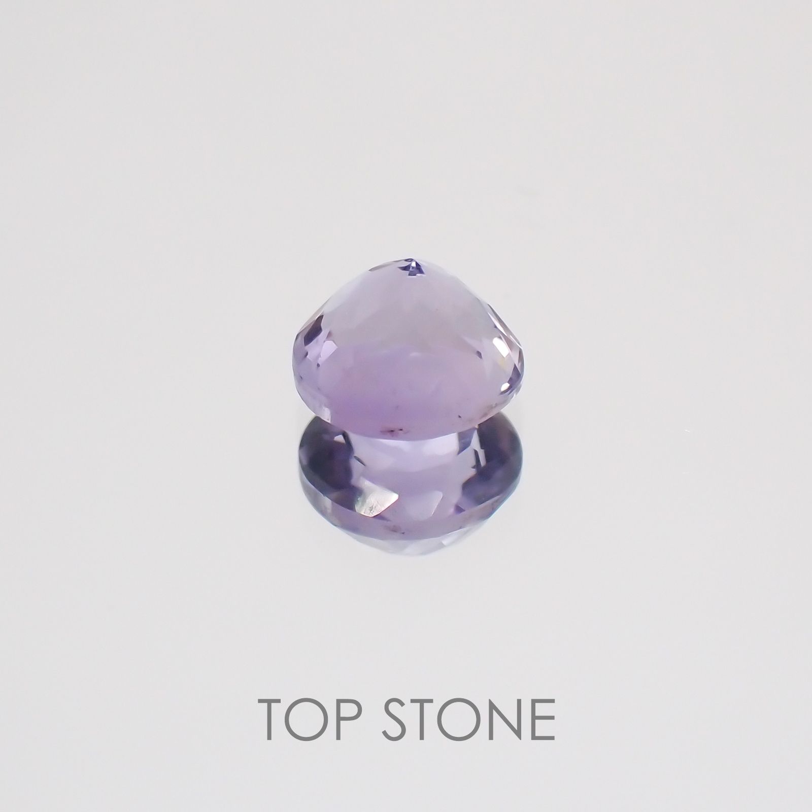 パープルスキャポライト(マリアライト) タンザニア産 ルース 0.47ct[21028761]4.9×4.9mm前後
