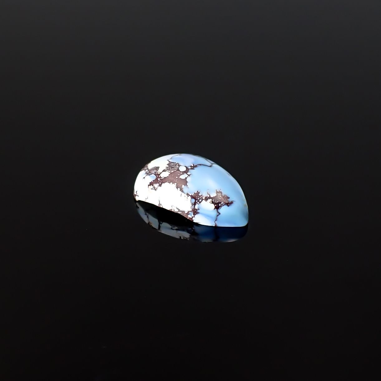 ターコイズ カザフスタン・ゴールデンヒル鉱山産 1.86ct / 11.1x7mm前後 [260331871]