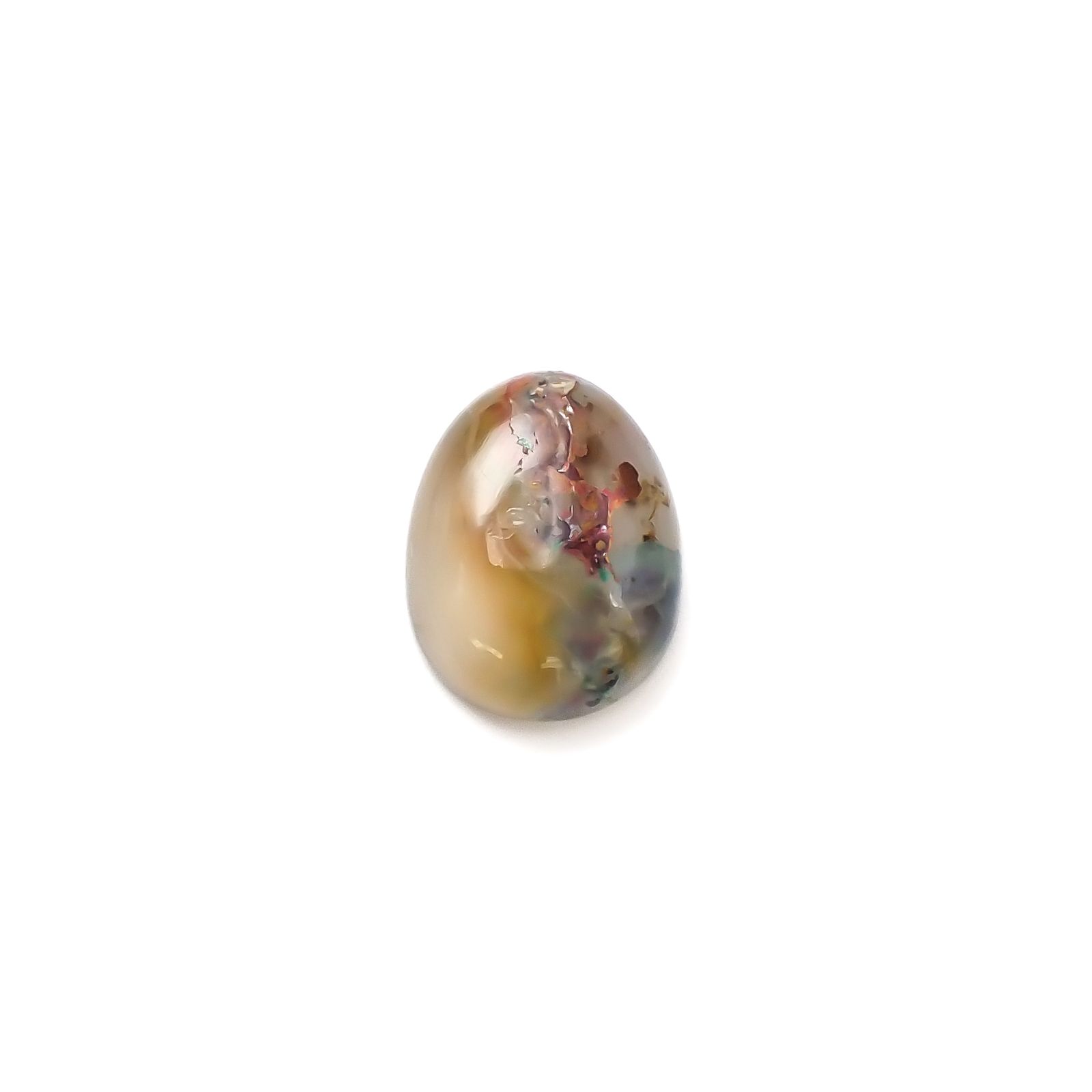 鮮やかインクルージョン】コッパークリソコラインカルセドニー 14.0ct | まるむ商会
