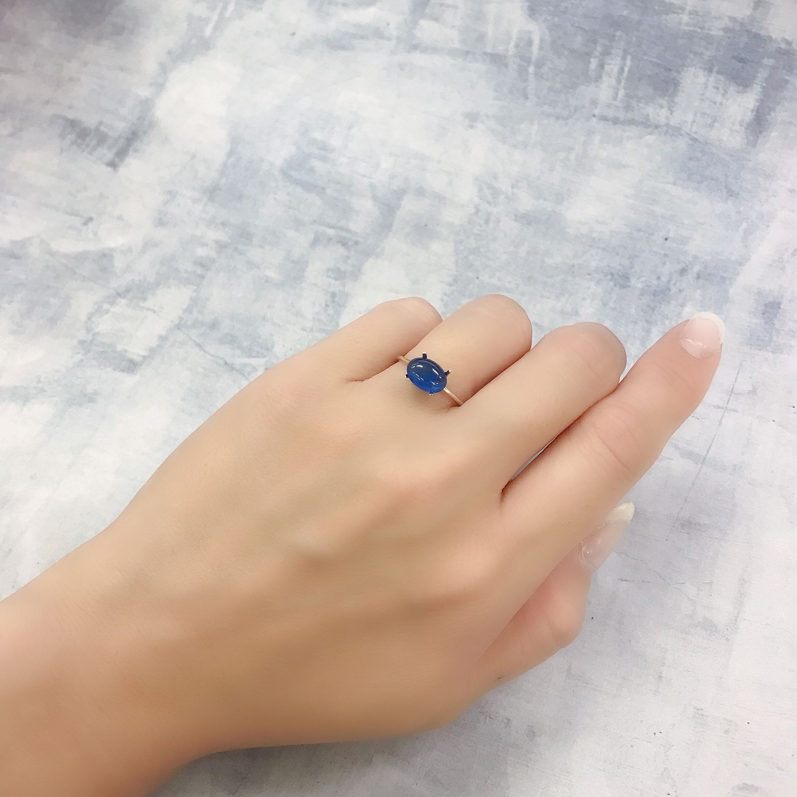 アフガナイト フルオレッセンス(宝石名アフガナイト)アフガニスタン・バダフシャーン州産 1.344ct ソ付(日独)[220717181]8.61x6.3mm前後