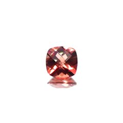◇チェッカーカット◇アンデシン(宝石名アンデシン/ラブラドライト)チベット産 1.19ct 識別済[240225972]7x7mm前後