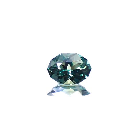 ◇カスタムカット◇バイカラーサファイア オーストラリア産 1.27ct [250229826]7.9x5.5mm前後