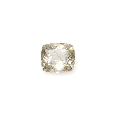 エピドートインクォーツ ブラジル産 6.11ct[240728464]12x10.7mm前後