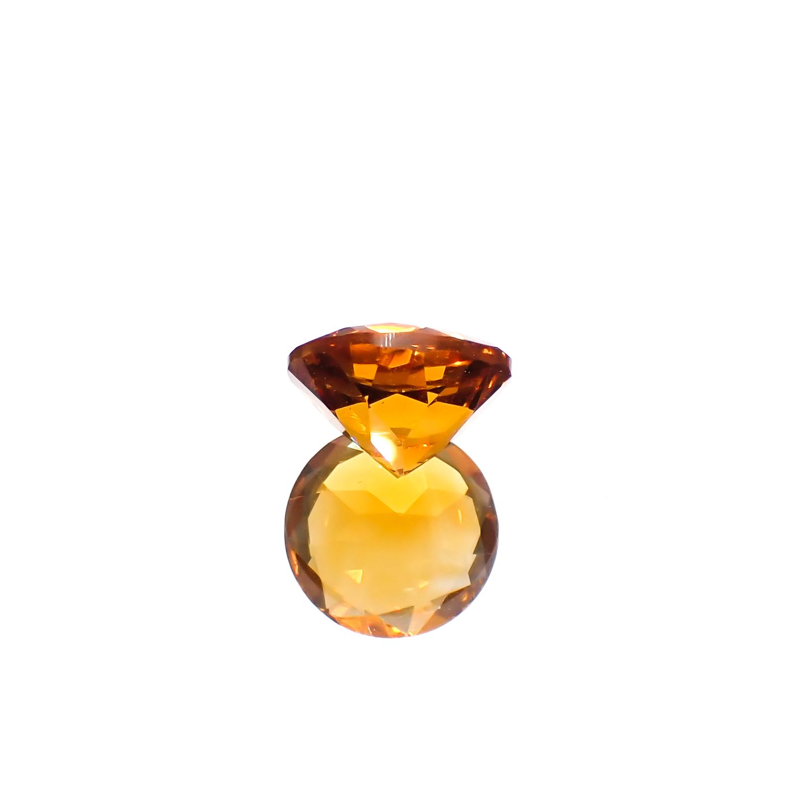 マデイラシトリン ブラジル・ミナスジェライス州産 1.60ct[240427125]7.9x7.9mm前後