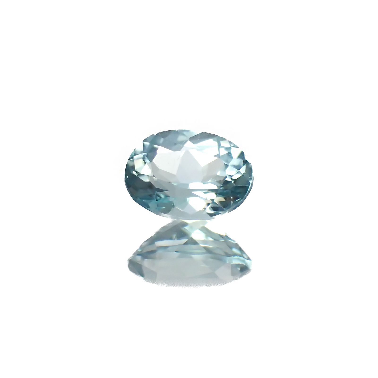 ブルートルマリン(宝石名トルマリン)アフガニスタン産 識別済 0.28ct / 4.8x3.5mm前後 [221018392]