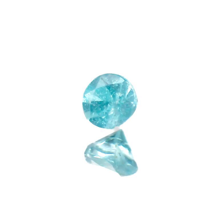 パライバトルマリン ブラジル産 0.035ct[220918163]1.9x1.9mm前後