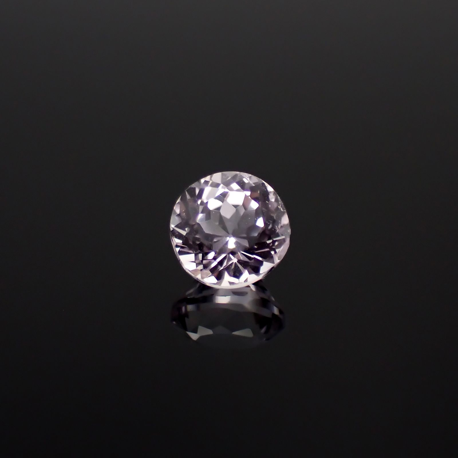 クンツァイト アフガニスタン産 1.04ct[231224777]5.9x5.8mm前後