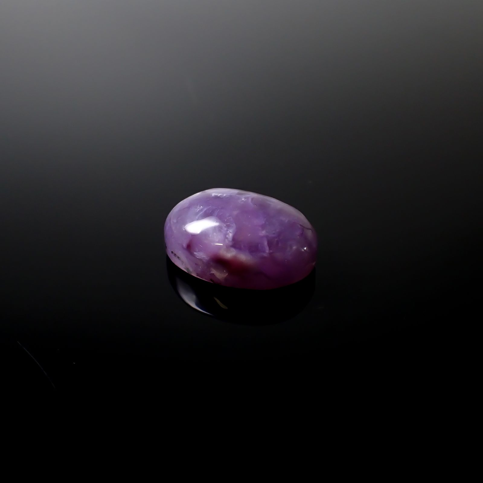 エンジェルシリカ(チャロアイトクォーツ) ロシア産 31.75ct [241029391]23.2x16.9mm前後