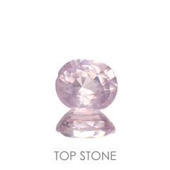 シルキーピンクサファイア 非加熱 ベトナム産 0.60ct[221219593]5.1x4.3mm前後