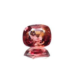 オレンジスピネル(宝石名スピネル)ビルマ/マダガスカル産 0.86ct 識別済[220817516]6.1x5.1mm前後