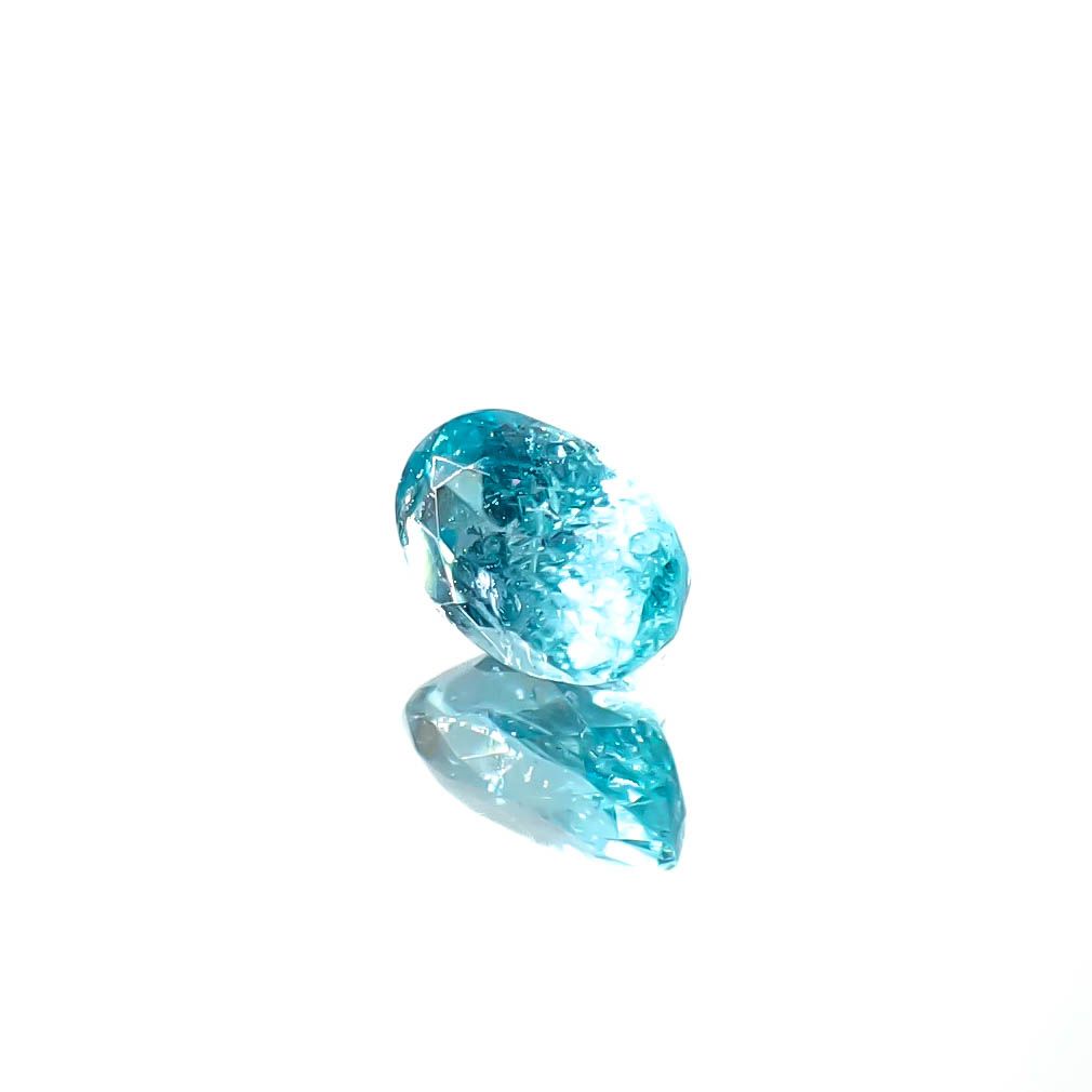 パライバトルマリン ブラジル産 0.19ct [250931074]4.4x2.9mm前後