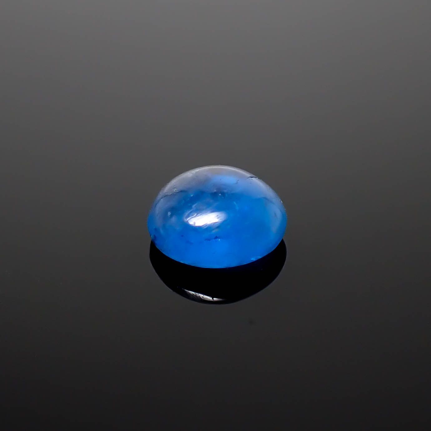 アフガナイト フルオレッセンス(宝石名アフガナイト)アフガニスタン産 0.55ct 識別済[240929159]5.7x5.6mm前後