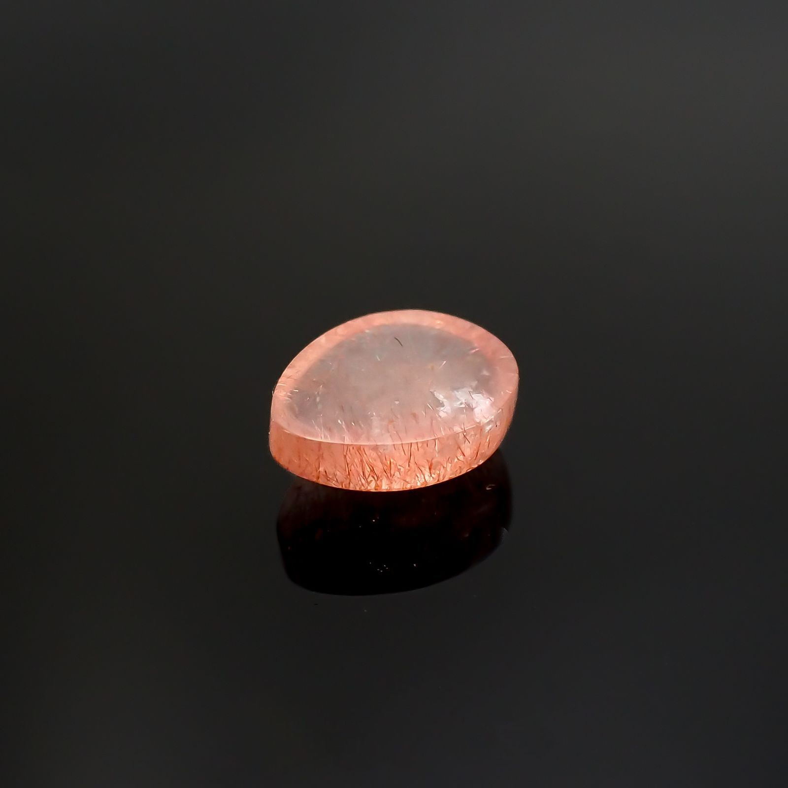 ストロベリークォーツ カザフスタン産 1.38ct[220616690]8.5x6.8mm前後