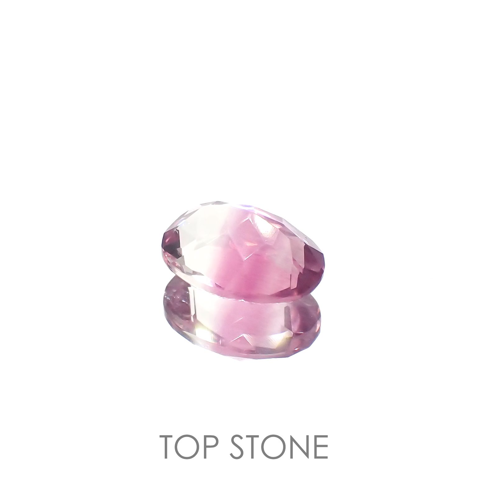 バイカラーフローライト 中国産 1.38ct[230120178]8.1x6.1mm前後