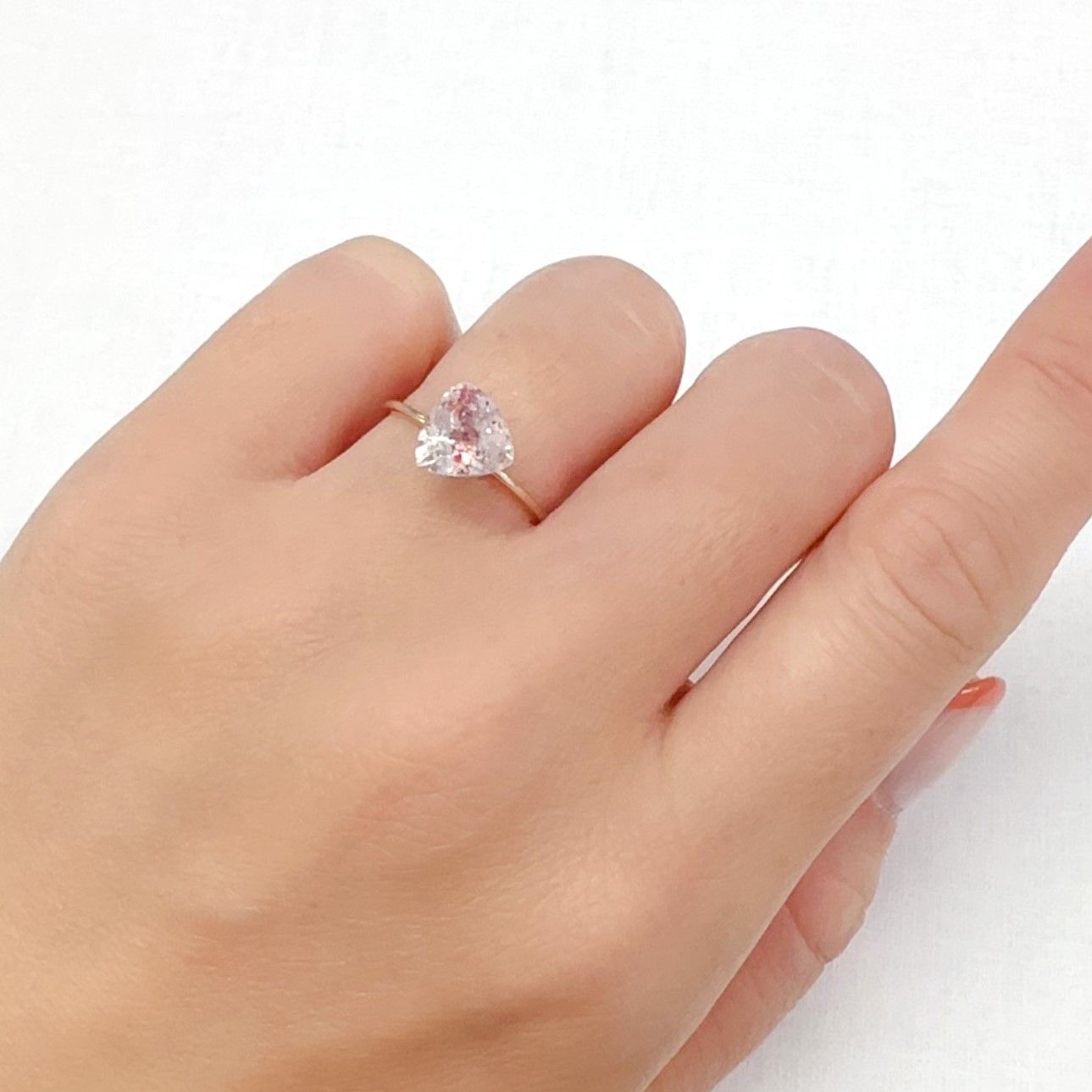 ファイヤークォーツ ナイジェリア産 1.55ct[240326721]7.7x7.7mm前後