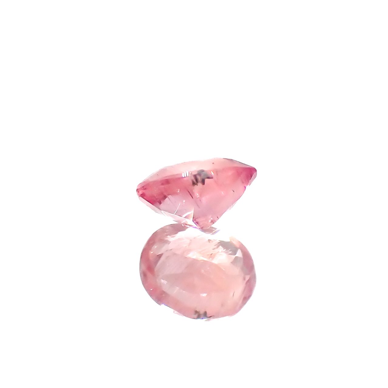 ペツォッタイト(ラズベリル)(宝石名ペツォッタイト)マダガスカル産 0.16ct 識別済[240226157]3.8x3.1mm前後