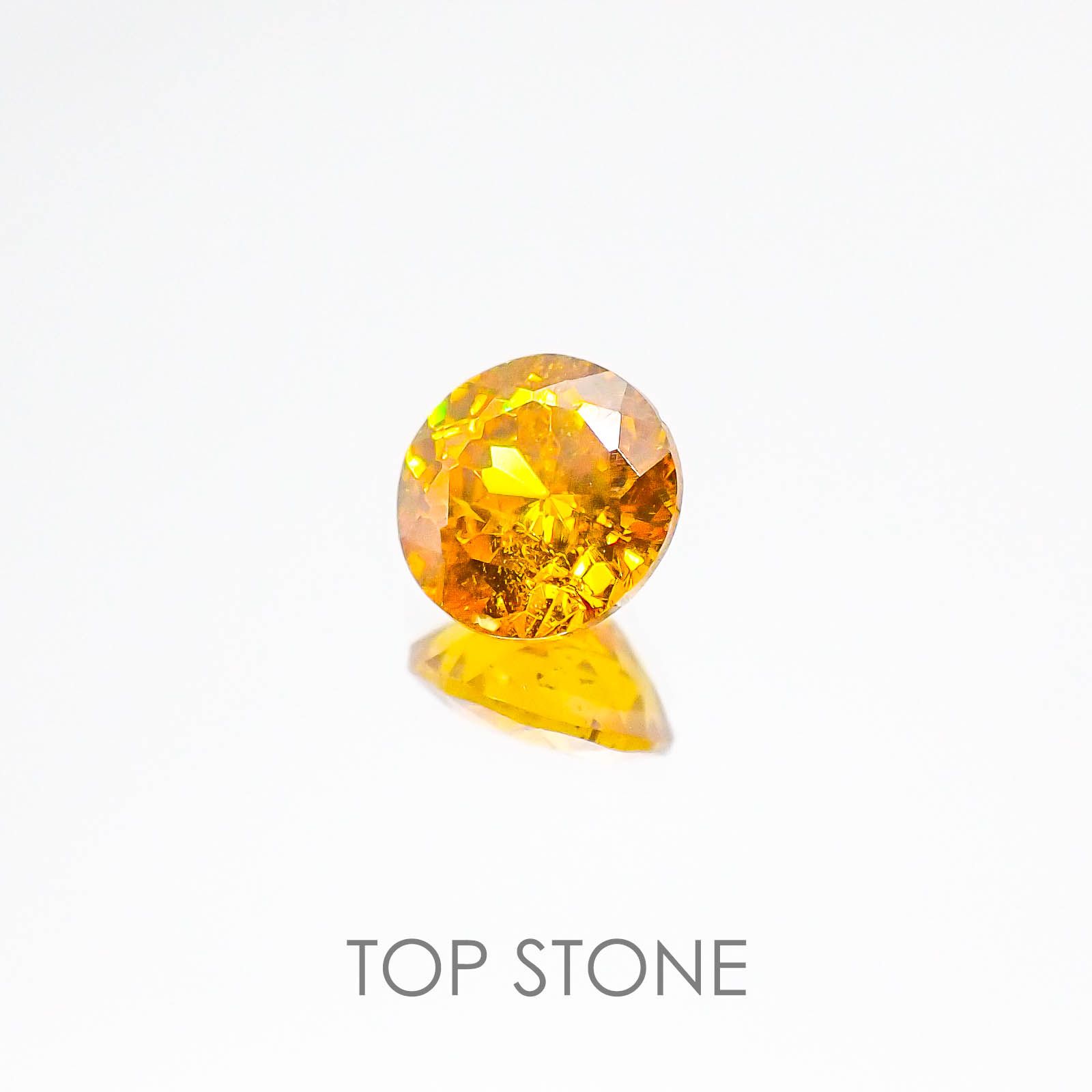 スファレライト スペイン産 ルース 0.93ct[20084459]5.9×5.8mm前後