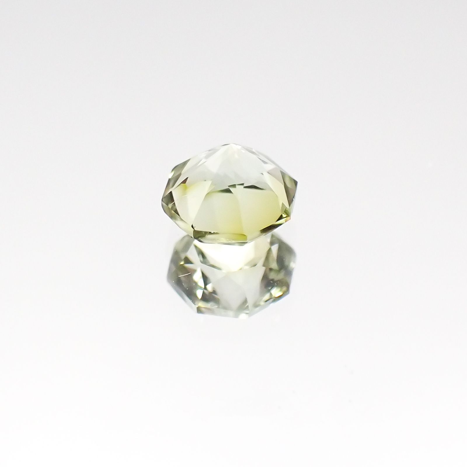 ◇オクタゴンカット◇グリーントルマリン SA(宝石名グリーン・トルマリン)ブラジル/アフリカ産 0.30ct 識別済[231124195]4x4mm前後