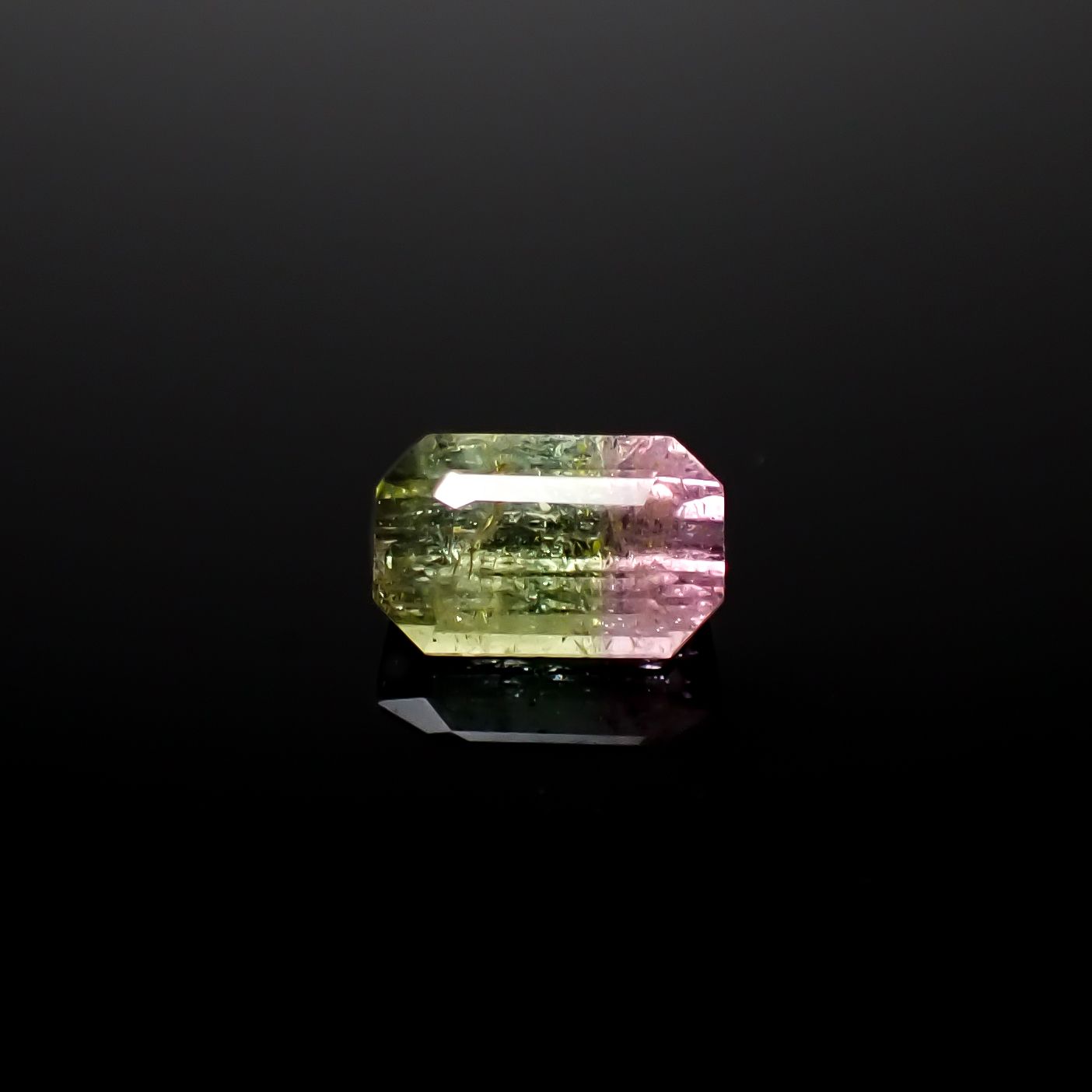 バイカラートルマリン アフガニスタン産 0.44ct[240929145]5.3x3.3mm前後