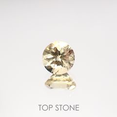イエローベリル(宝石名イエロー・ベリル)ブラジル産 0.89ct 識別済[220515854]6x6mm前後