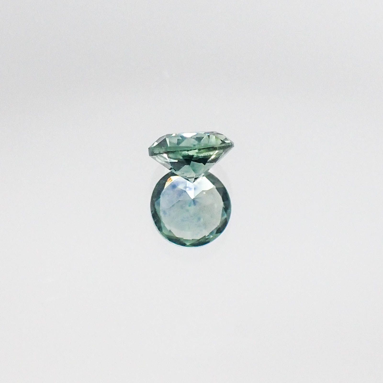 モンタナサファイア アメリカ産 ルース 0.43ct[20073880]4.5×4.5mm前後