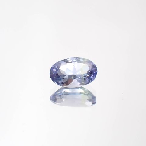 バイカラータンザナイト(宝石名ゾイサイト)タンザニア産 0.52ct 識別済[230421801]6.1x4mm前後