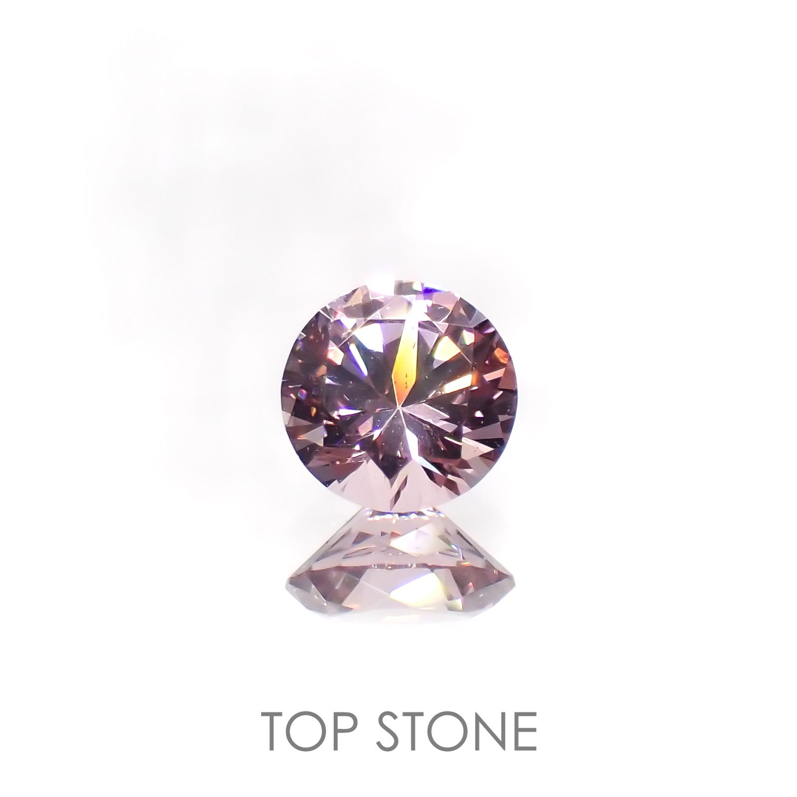 カラーシフトマラヤガーネット(宝石名ガーネット)タンザニア産 0.20ct 識別済[220616428]3.7x3.7mm前後