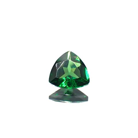 ツァボライト(宝石名ガーネット)タンザニア産 0.29ct 識別済[231224567]4.5x4.6mm前後